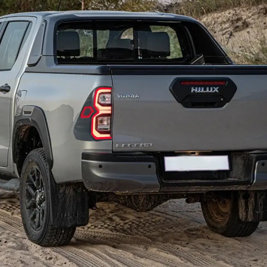 Toyota Hilux Revo LED Headlight Surrounds (2015-On) maxmotorsports