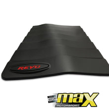 Load image into Gallery viewer, Toyota Hilux Revo Matte Black Bonnet Vents (15-On) maxmotorsports
