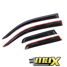 Load image into Gallery viewer, Toyota Hilux Revo Xtra Cab Black Windshields (15-On) maxmotorsports
