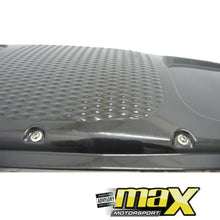 Load image into Gallery viewer, Toyota Hilux Revo (15-On) Black Plastic Bonnet Scoop maxmotorsports
