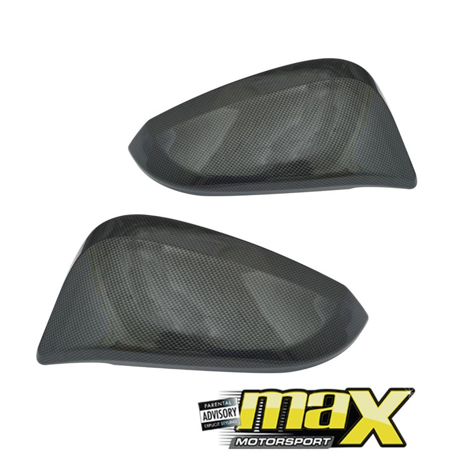 Toyota Hilux Revo (15-On) Carbon Fibre Mirror Cover maxmotorsports