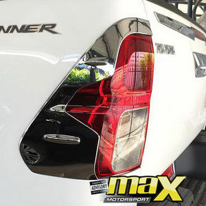 Toyota Hilux Revo (15-On) Chrome Taillight Trim maxmotorsports