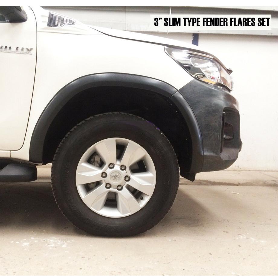 Toyota Hilux Revo (15-On) Double Cab Plastic Wheel Arch Max Motorsport