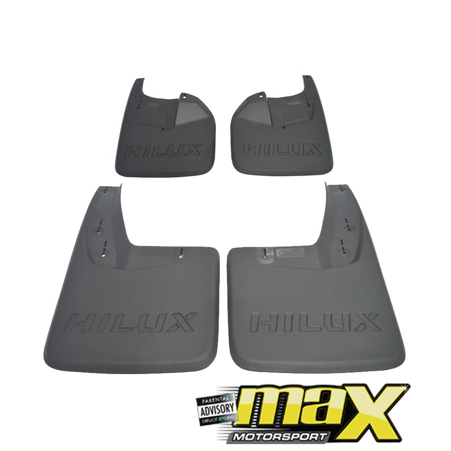 Toyota Hilux Revo (15-On) Mud Flaps maxmotorsports