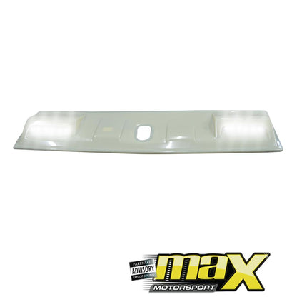 Toyota Hilux Revo (15-On) Roof Spoiler With LED (Unpainted) maxmotorsports