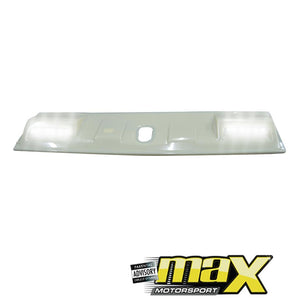 Toyota Hilux Revo (15-On) Roof Spoiler With LED (Unpainted) maxmotorsports