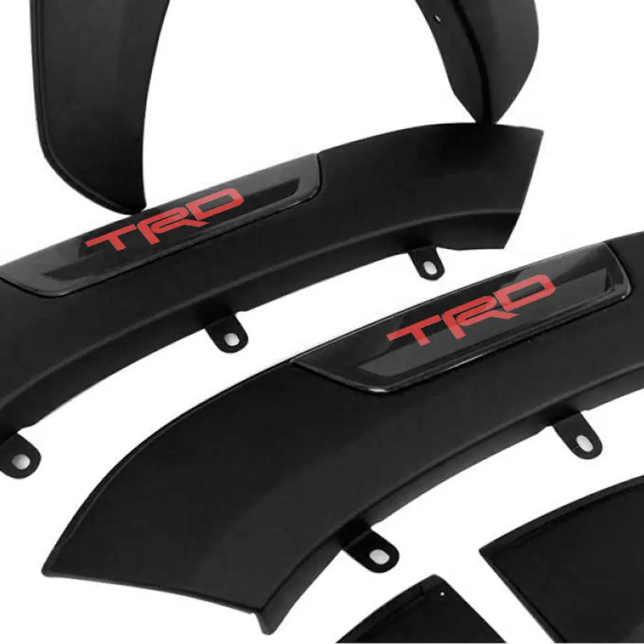 Toyota Hilux Revo (16-On) Matte Black TRD Style Plastic Wheel Arch maxmotorsports