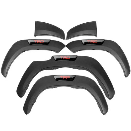 Toyota Hilux Revo (16-On) Matte Black TRD Style Plastic Wheel Arch maxmotorsports