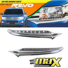Load image into Gallery viewer, Toyota Hilux Revo (2015-2018) DRL LED Headlight Strip maxmotorsports
