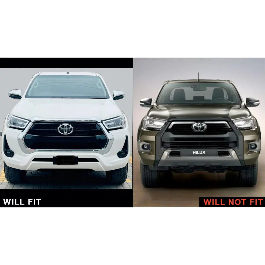 Toyota Hilux Revo (21-On) LED TRD Grille maxmotorsports