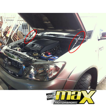 Toyota Hilux Vigo Bonnet Shock maxmotorsports