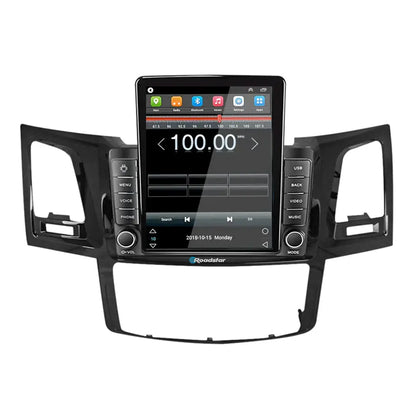 Toyota Hilux (05-14) - Roadstar 9.5 Inch Tesla Style Android Entertainment & GPS System Max Motorsport
