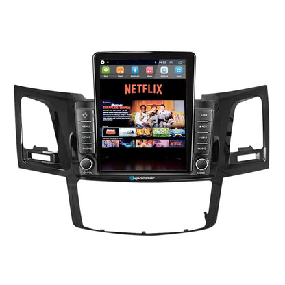 Toyota Hilux (05-14) - Roadstar 9.5 Inch Tesla Style Android Entertainment & GPS System Max Motorsport