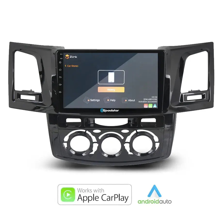 Toyota Hilux (08-14) - 9 Inch Roadstar Android Entertainment & GPS System (MC) Roadstar