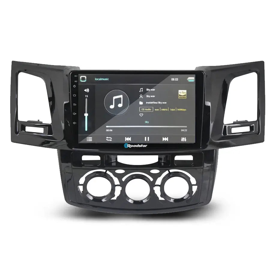 Toyota Hilux (08-14) - 9 Inch Roadstar Android Entertainment & GPS System (MC) Roadstar