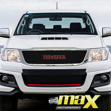 Load image into Gallery viewer, Toyota Hilux (11-15) Chrome Grille maxmotorsports
