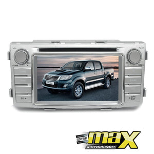 Toyota Hilux (12-15) 6.2" DVD Entertainment & Navigation System Max Motorsport