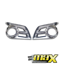 Load image into Gallery viewer, Toyota Hilux (12-16) Chrome Fog Lamp Surrounds maxmotorsports
