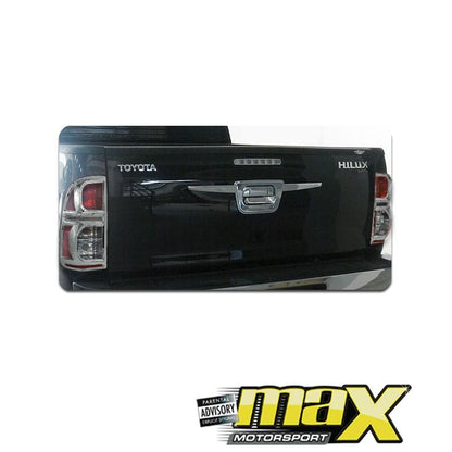 Toyota Hilux (13-15) Chrome Tail Lamp Surrounds maxmotorsports