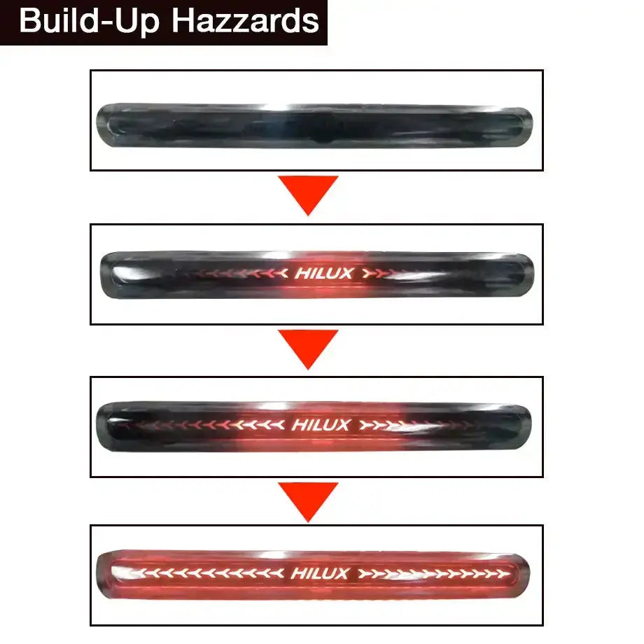 Toyota Hilux (21-On) GR Sport Style Dynamic LED Tailgate Brake Light Max Motorsport
