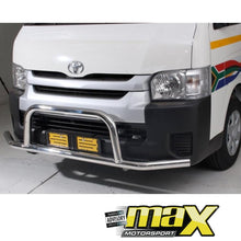 Load image into Gallery viewer, Toyota Quantum Chrome Bull Bar maxmotorsports
