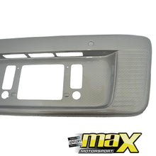 Load image into Gallery viewer, Toyota Quantum Number Plate Surround (Carbon Fibre) maxmotorsports
