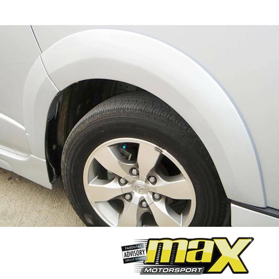 Toyota Quantum (05-On) Smooth White Plastic Wheel Arches – Max Motorsport
