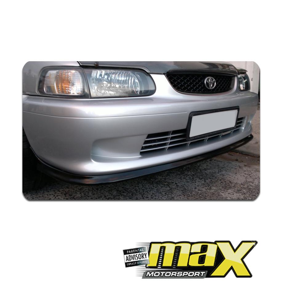 Toyota Tazz Fibreglass STI Front Lip maxmotorsports