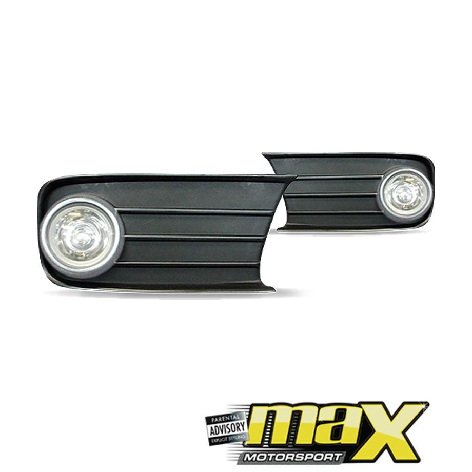 Toyota Tazz (01-On) Fog Lamps With Grilles & Chrome Ring maxmotorsports