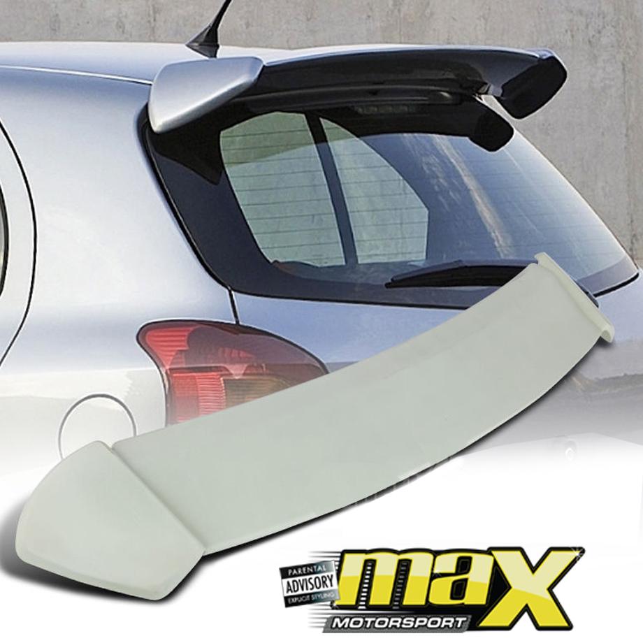 Toyota Yaris Hatch (06-On) Fibreglass Roof Spoiler maxmotorsports