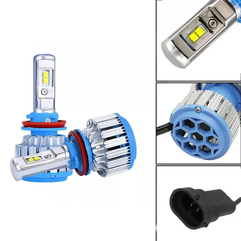Turbo LED Canbus Headlight Bulb Kit - 9006 Max Motorsport