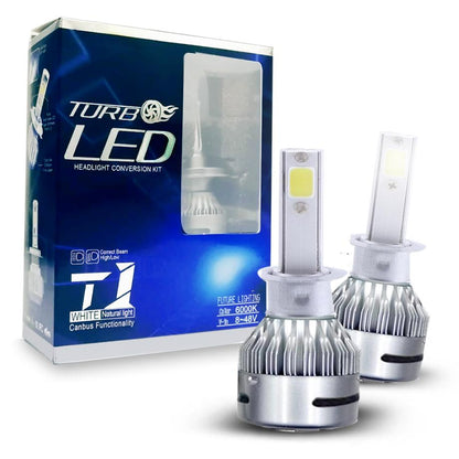 Turbo LED Headlight Bulb Kit - H3 Max Motorsport