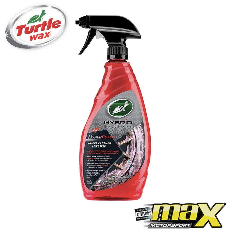Turtle Wax Hybrid Solutions Hyperfoam Wheel Cleaner & Tyre Prep (680ml) Max Motorsport