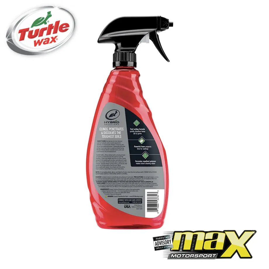 Turtle Wax Hybrid Solutions Hyperfoam Wheel Cleaner & Tyre Prep (680ml) Max Motorsport