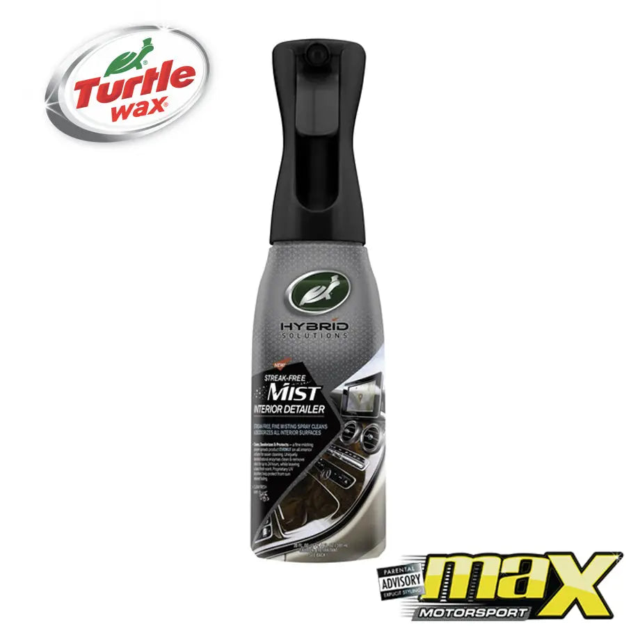 Turtle Wax Hybrid Solutions Streak-Free Mist Interior Detailer Spray (591ml) Max Motorsport