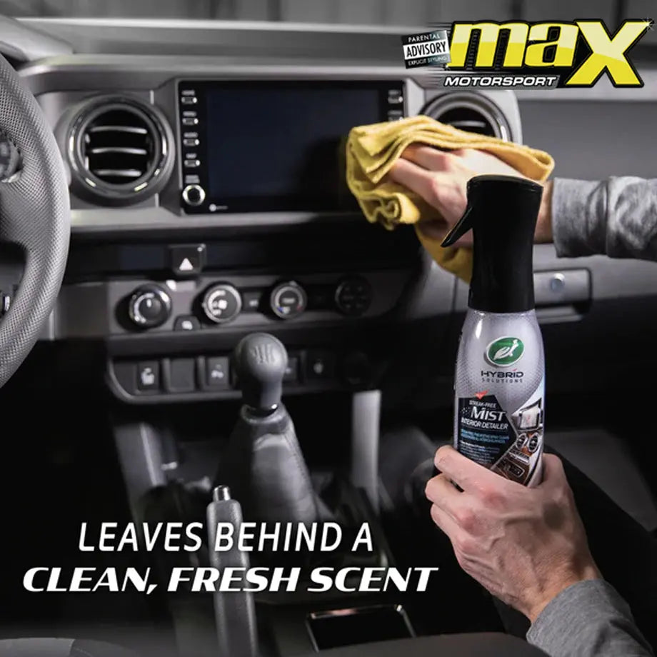 Turtle Wax Hybrid Solutions Streak-Free Mist Interior Detailer Spray (591ml) Max Motorsport
