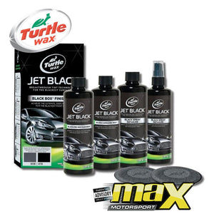 Turtle Wax Jet Black - Black Box Finish Kit Turtle Wax