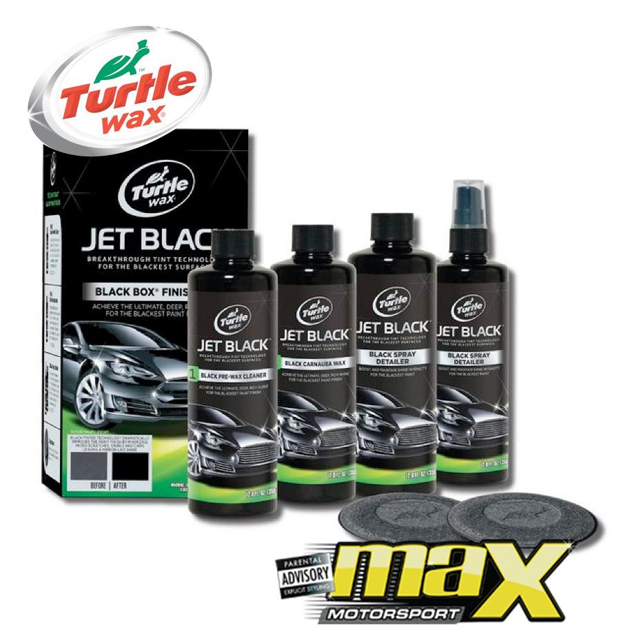 Turtle Wax Jet Black - Black Box Finish Kit Turtle Wax