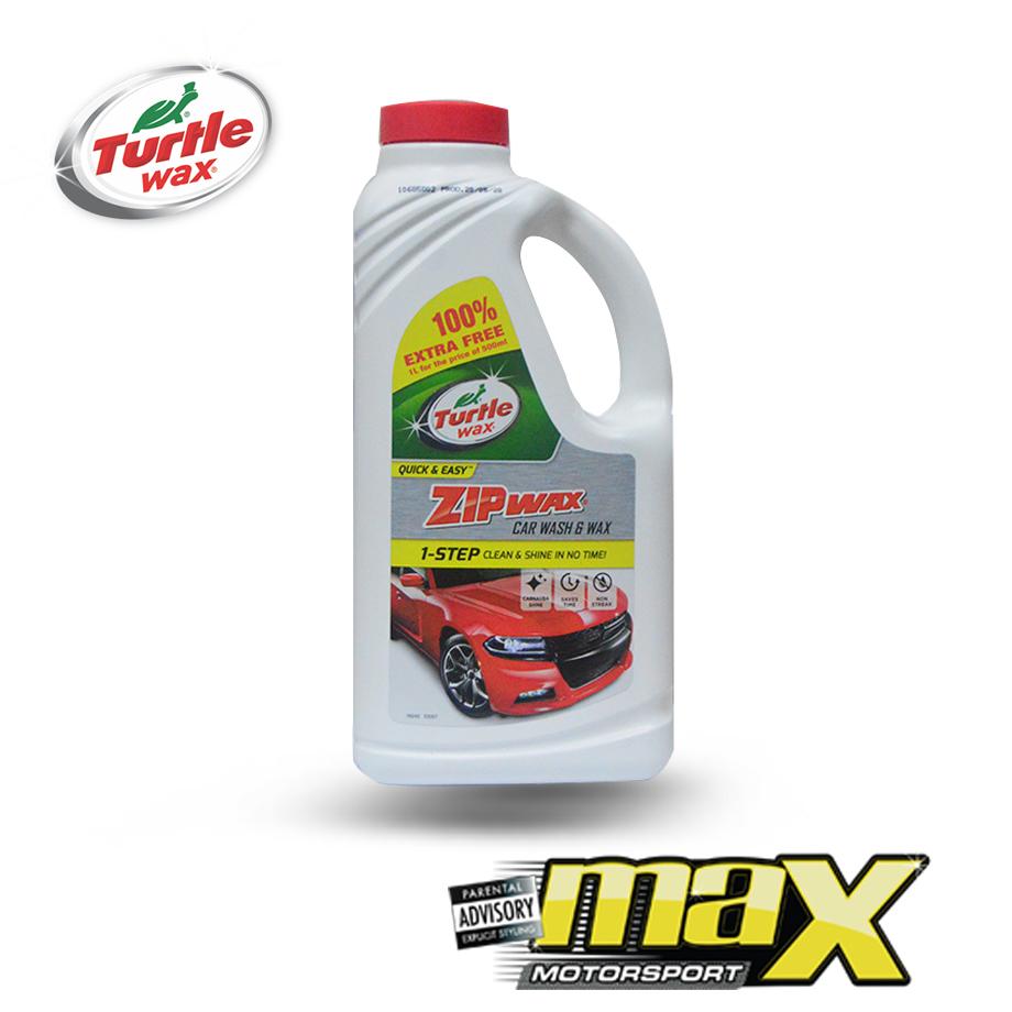 Turtle Wax Zip Wax Car Wash & Wax 1lt Turtle Wax