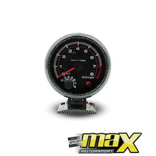 Load image into Gallery viewer, Type-R 3 Inch Carbon Tachometer With Shift Light maxmotorsports
