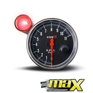 Type-R 5 Inch Tachometer With Shift Light maxmotorsports