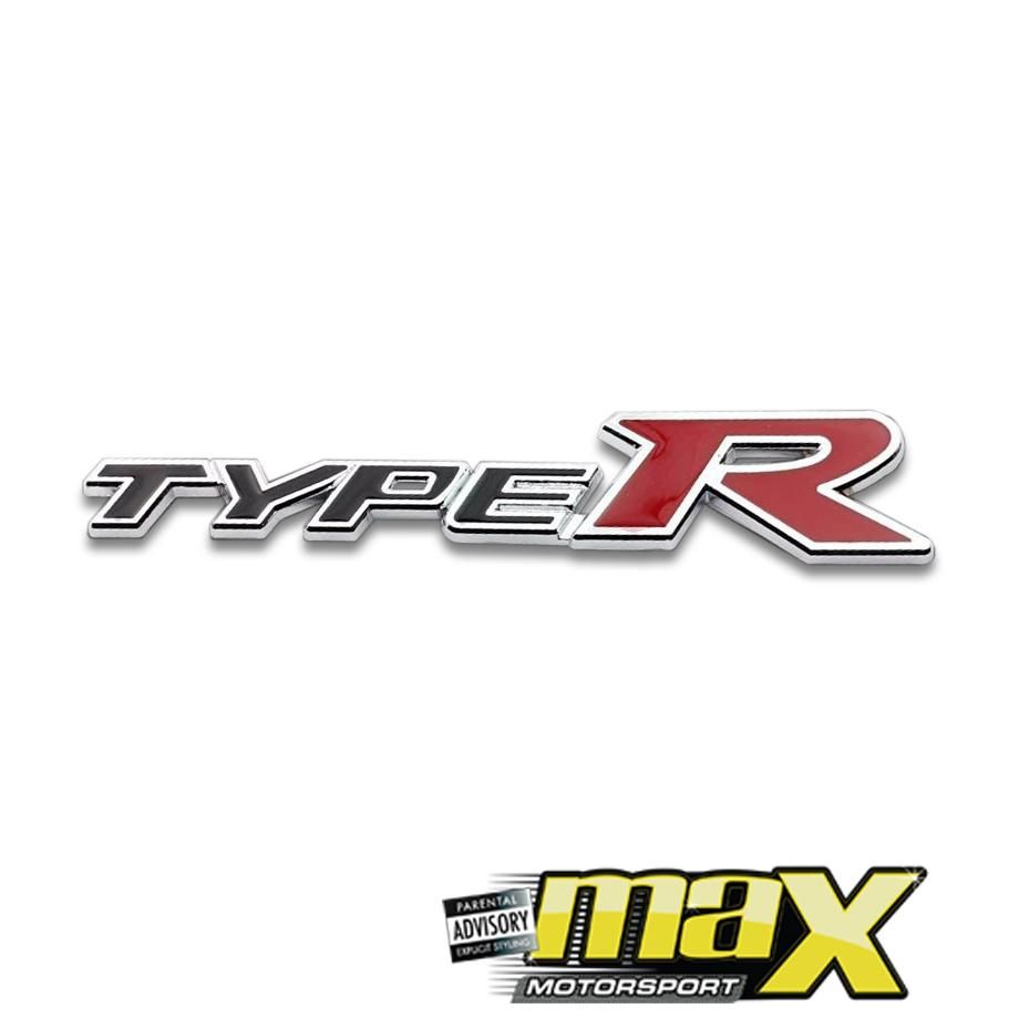 Type R Badge maxmotorsports