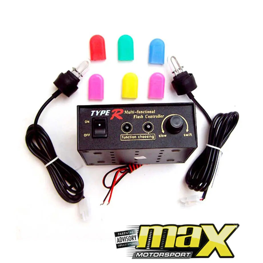 Type R Led Bulb Type R Multi Colour LED Strobe Light Kit – Max Motorsport