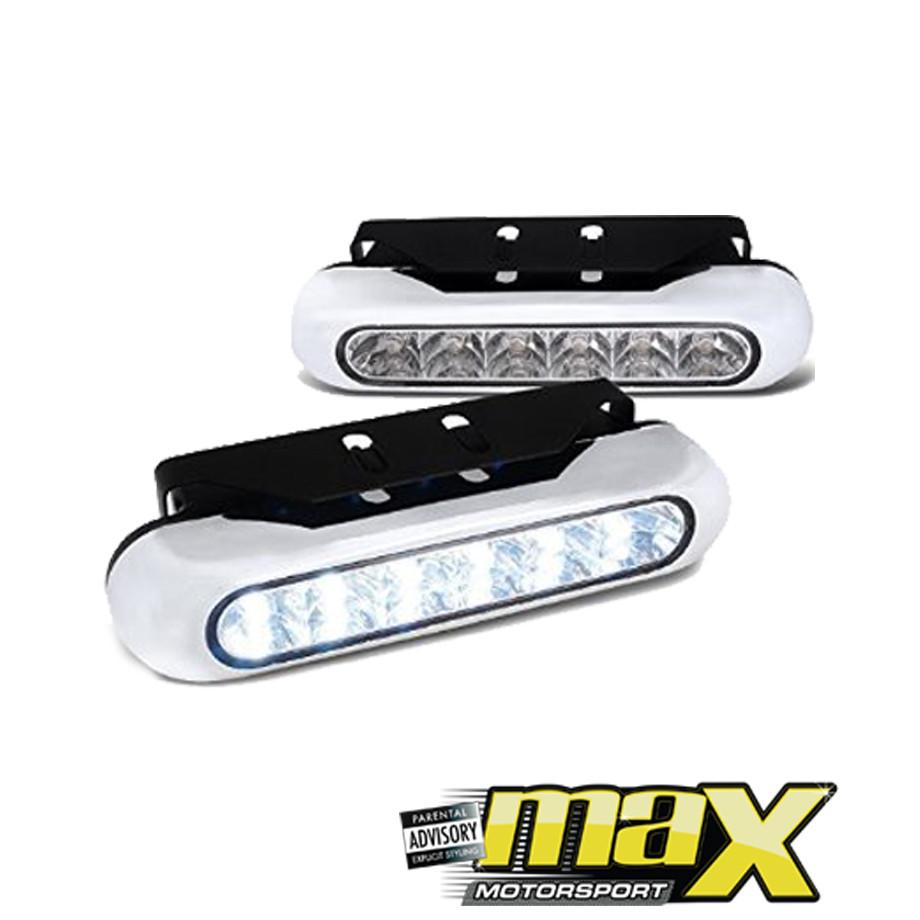 Universal 12 LED Fog (Chrome) maxmotorsports
