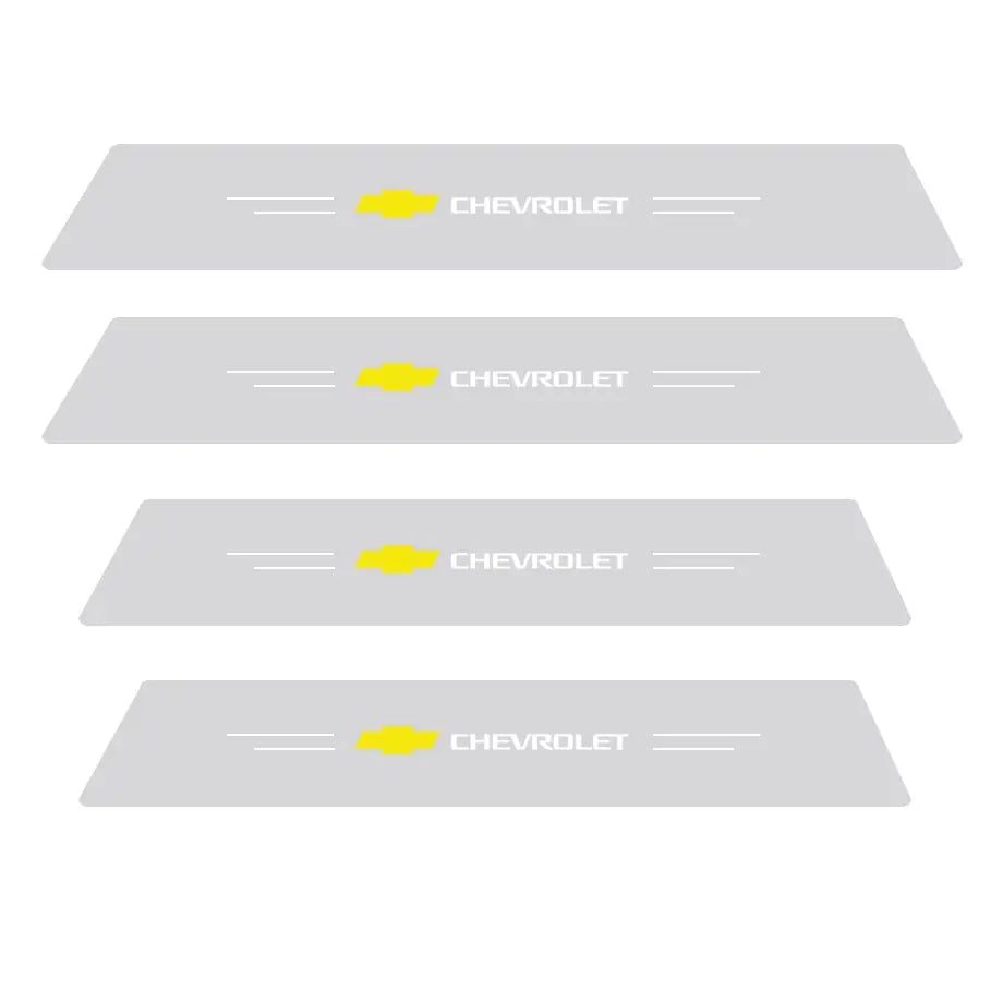 Universal 4 Door Stick On Side Sills Protector - Chev Max Motorsport