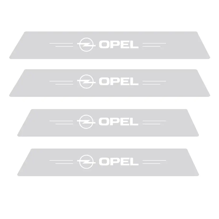 Universal 4 Door Stick On Side Sills Protector - OPEL Max Motorsport
