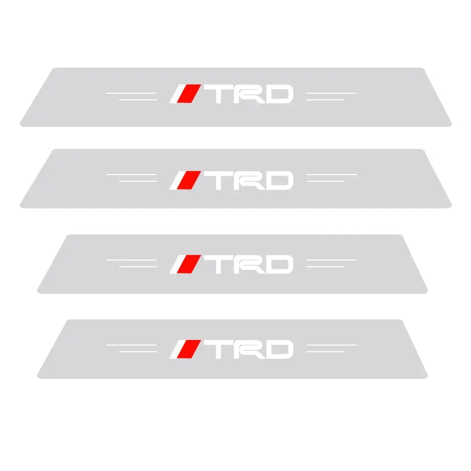Universal 4 Door Stick On Side Sills Protector - TRD Max Motorsport