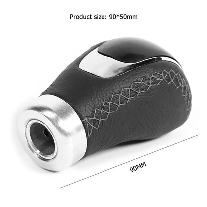 Universal 5-Speed Leather Look Gear Knob (Black) maxmotorsports