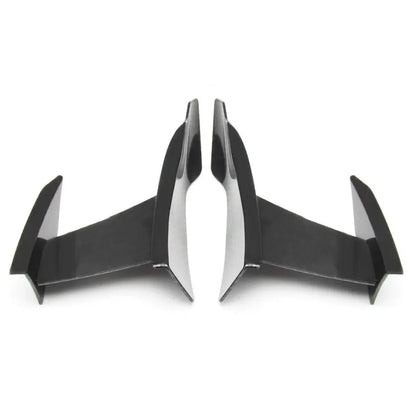 Universal 6-Piece Gloss Black Canards Max Motorsport
