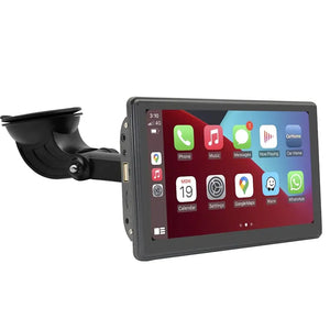 Universal 7 Inch Porable Navigation & Entertainment System With Android Auto & Apple Car Play Max Motorsport